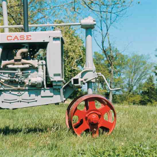 The RC sold for about $950 in 1936. Like all Case tractors of the time, a hand clutch was featured along with a thermosyphon engine cooling system.